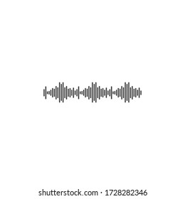 
sound wave ilustration logo vector icon template