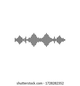 
sound wave ilustration logo vector icon template