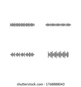 
sound wave ilustration logo vector icon template