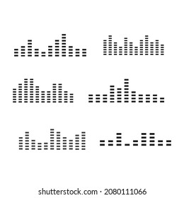 sound wave ilustration logo vector icon template