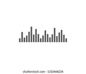 Sound Wave Music Logo Vector Template Stock Vector (Royalty Free ...