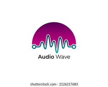 Sound Wave Logo Design Element