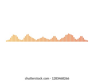 Similar Images, Stock Photos & Vectors of Vector sound waves. Music