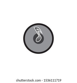 Sound wave logo template vector icon illustration 