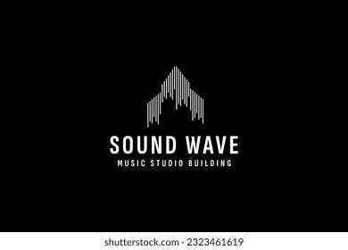 Sound-Wave-Logo, Vektorsymbol