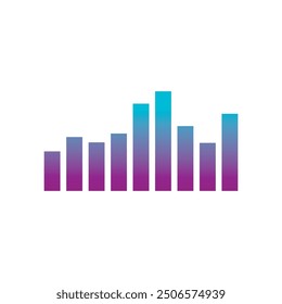 sound wave logo vector symbol design