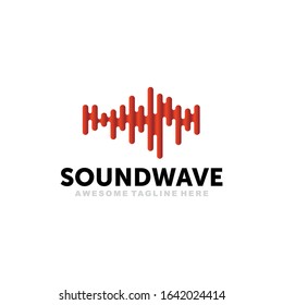 Sound Wave Logo Vector Template