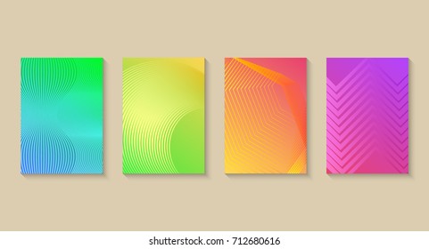 Sound Wave minimal vector covers design. Cool gradients. Future geometric template.Can use for business data report, presentation, web page, brochure, leaflet, flyer, poster and advertising.