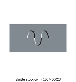 sound wave music logo vector template