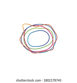 plantilla vectorial de espectro de música de onda sonora