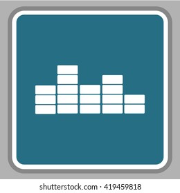 sound wave music vector
