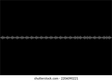 Sound Wave Music Volume Icon Symbol for Logo, Apps, Pictogram, Website or Graphic Design Element. Vector Illustration 