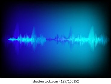 Yellow Sound Wave Background Suitable Backdrop Stock Vector (Royalty ...