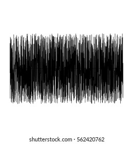 sound wave on white background. sound wave sign.