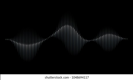 Sound wave rhythm - Shutterstock ID 1048694117