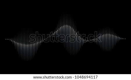 Sound wave rhythm Foto stock © 
