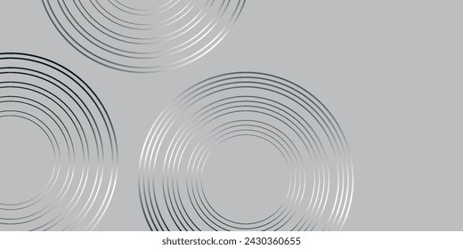 Sound wave rhythm dynamic lines spiral abstract vector background, modern rounded lines