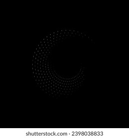 Sound wave rhythm lines spiral dynamic abstract vector background eps 10