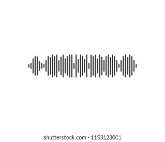 Sound Wave Symbol Illustration Stock Vector (Royalty Free) 1153123001 ...