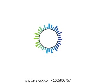 Sound wave symbol illustration