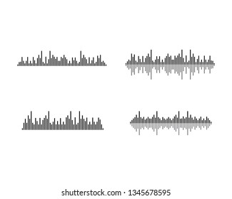 Sound Wave Symbol Illustration Stock Vector (Royalty Free) 1345678595 ...