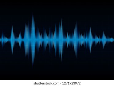 Sound wave vector background