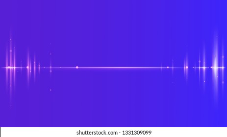 Sound wave vector background