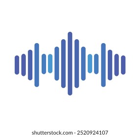 Ilustración de Imagen de Vector de onda de sonido