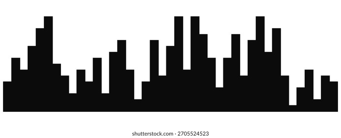 
Visualización de ondas de sonido, Conjunto de ondas de sonido de podcast. mensaje de voz, grabación de audio de podcast. Onda sonora del reproductor de audio de Vector