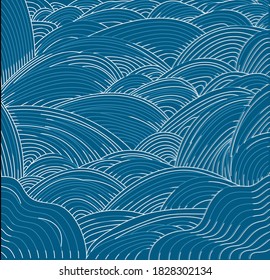 
the sound of the waves