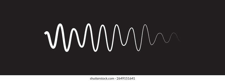 Sound waves design template. Set of podcast sound waves design. Vector Illustration.eps10