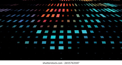 Ondas Sonoras. Ondas do equalizador isoladas no plano de fundo. Ilustração de vetor EQ.