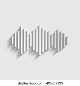 Sound waves icon
