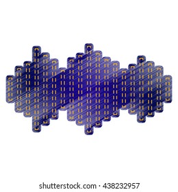 Sound waves icon