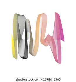 Sound waves icon illustration design vector