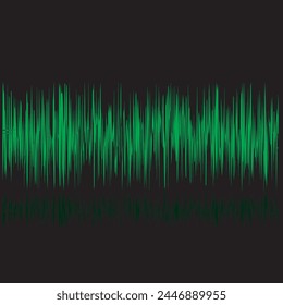 Ondas sonoras, líneas de vibración