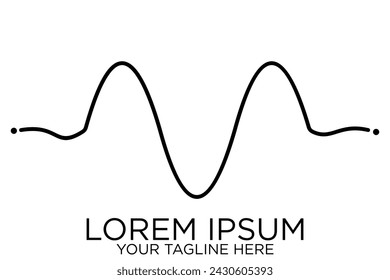 Sound waves Modern sound equalizer. Radio wave icons. Volume level symbols