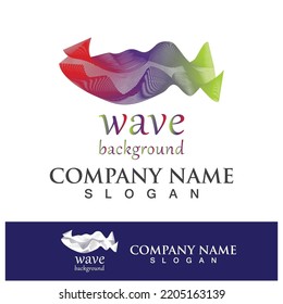 Sound waves set vector illustration icon design