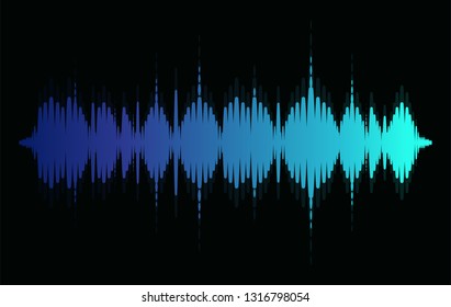 sound waves, vctor design