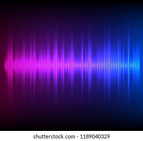 Sound waves vector abstract - graphic equalizer vector background for different joyful events. Illustration eps 10 can be used, music brochure layout page, cover magazine, booklet