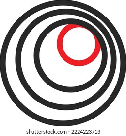 Sound Waves Vector Icon which is suitable for commercial work and easily modify or edit it
