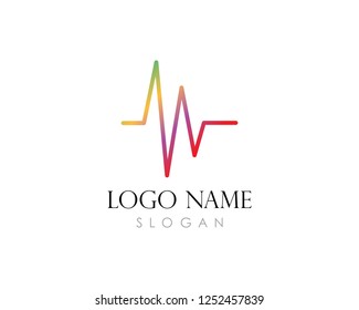 Sound waves vector illustration
