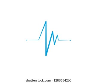 Sound waves vector illustration