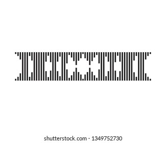 Sound waves vector illustration design template