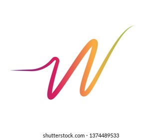 Sound waves vector illustration design template