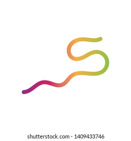 Sound waves vector illustration design template