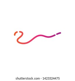 Sound waves vector illustration design template - Vector