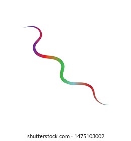 Sound waves vector illustration design