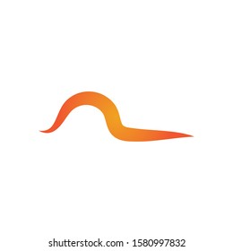 Sound waves vector illustration design template