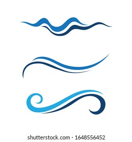 Sound waves vector illustration design template